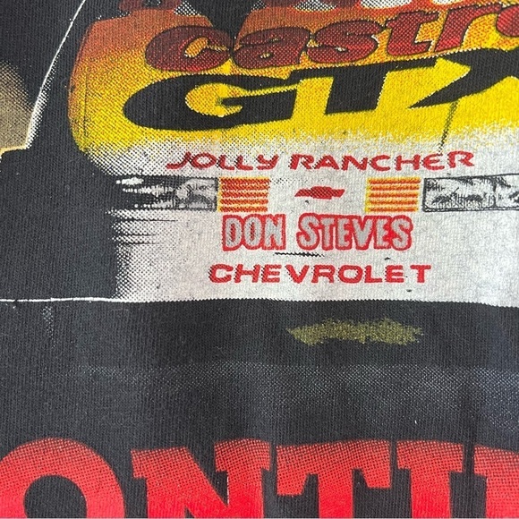 Vintage Nascar The Nightmare Continues 3 Times Champion John Force Tee - Picture 3 of 8